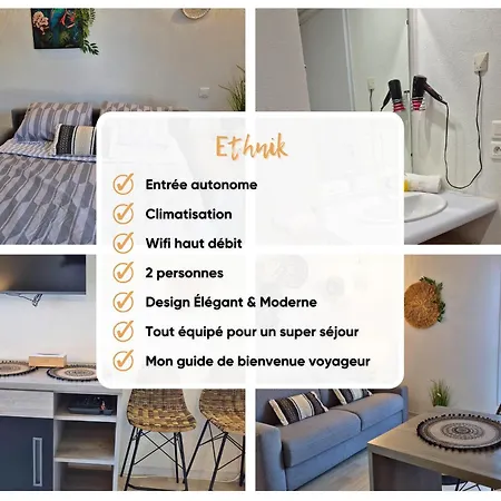 L'ethnik Proche Du Centre - Wifi - Moderne * Lourdes